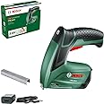 Bosch Home and Garden Cordless Tacker PTK 3,6 LI (integrated rechargeable battery, 3.6 V, 30 impacts/min, in carton packaging)