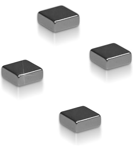 5 MAGNETI AL NEODIMIO D10x10 Mm NdFeB N50 MAGNETE BARRA VETRO - Foto 3