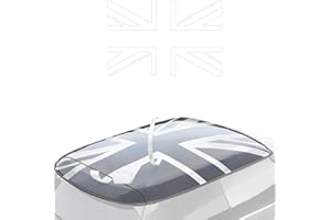 Paileco Bandes de gravure pour toit entier (Union Jack, Blanc) pour toit dur MIN R50 R53