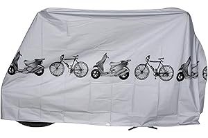 VARUN Funda Bicicleta, Funda Bicicleta Exterior, Para Bicicleta, Para Mountain Bike, Antipolvo Impermeable Protección UV, Funda Bicicleta Nylon Alto Rendimiento