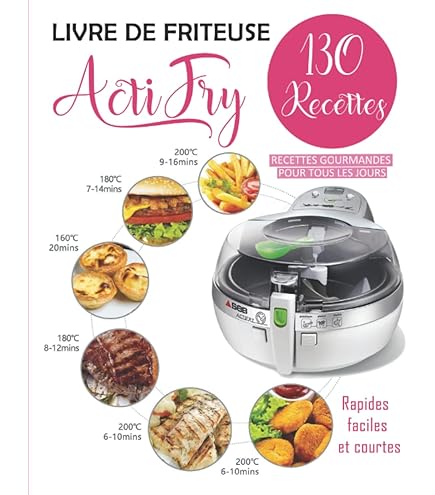 SEB ACTIFRY ADVANCE 1.2kg Friteuse sans huile électrique noire Régulation intelligente de la