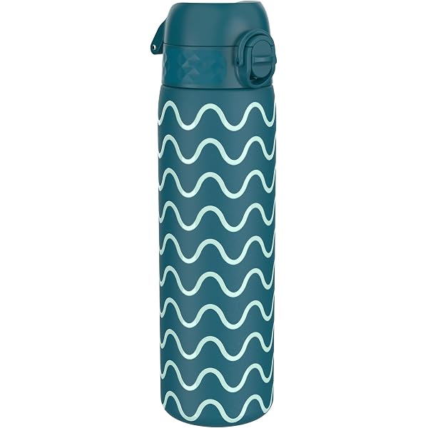 Gourde Ion8 500ml Isotherme - Anti-fuite, Couvercle OneTouch, Sans BPA - Motif Licorne - Pour école, Sport, Voyages - 9