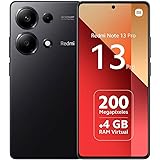 Xiaomi Redmi Note 13 Pro-Smartphone 8GB RAM 256GB ROM, Display AMOLED 6.67", Nero [Versione Globale]