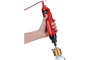 BAOSHISHAN Tappatrice portatile elettrica per bottiglie Tappatore a vite manuale Sigillatore automatico per tappi di bottiglia per tappo di bottiglia 10-30mm