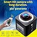 Produktbild 360 Grad Panorama Wireless VR 16 MP Kamera Action Sports WiFi 4 K HD 30 fps Wasserdicht 220 ° Linse 1440p Unterwasser Camcorder Outdoor Tauchen