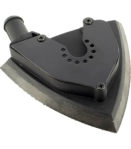 4 Plaques Abrasives Multitool Triangles - 93mm - Velcro - Pour Bois, Métal, Plastique
