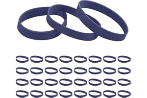 lasuroa 32pcs Ski Brake Retainers, Snowboard Brake Bands Retainers Brake Strap Rubber Band for Winter Ski Accessory