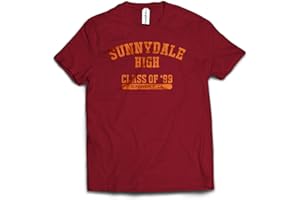 SMARTYPANTS Sunnydale High T-Shirt Top Tee - TV Shows Buffy The Vampire Slayer Class of 99' Fan Gift Present