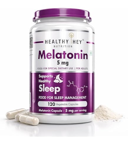 NOW Foods Melatonin 5mg Vcaps, 180 Capsules : Amazon.in: Health & Personal  Care