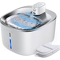 Katzenbrunnen 2,8L Kabellos - Automatischer Trinkbrunnen Mit Bewegungsmelder