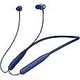 boAt Rockerz 111, 40HRS Battery, Dual Device Pairing, ENx Tech, Low Latency Mode, Fast Charging, BTv5.3, IPX5, Type-C Interface, Bluetooth in Ear Neckband, Wireless with Mic Earphones (Deep Blue)
