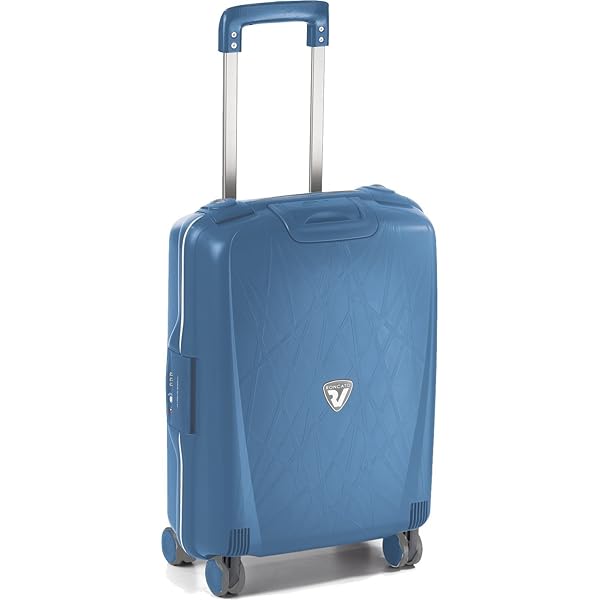 RONCATO LIGHT Rollkoffer – Ultraleicht, 41 Liter, TSA-Schloss & 4 Rollen, Made In Italy