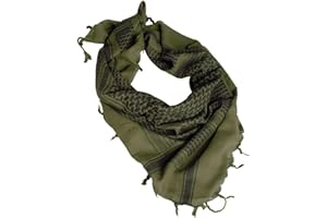 Mil-Tec - Bufanda (110 x 110 cm), Color Verde