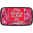 Tsukineko Glamorous Versafine Clair Ink Pad, Synthetic Material, Red, 5.6 x 9.7 x 2.3 cm