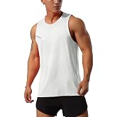 Men's Athletic Workout Tank Tops Sleeveless Muscle Shirts Running Workout Quick Dry Gym Sportswear