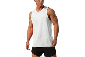 GYMAPE Canotte da Allenamento atletiche da Uomo Canotte da Corsa muscolose Senza Maniche Allenamento Asciugatura Rapida Gym Activewear