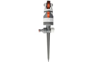 Bradas Arroseur de 4 Fonctions Arroseur Circulaire Arroseur jusqu'à 350 m², Impuls, Z01 WL, Neuf, Gris, 15 x 5 x 5 cm