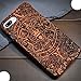 Price comparison product image WEIFA iPhone8/7 Wooden Case, Very Light Slim Manual Wood Sculture Style Cover, 2018 Newest 2 In 1 Protection CellPhone Case For Apple iPhone 8/7 Mayan Cultrue