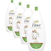 Dove Nemlendirici Duş Jeli Hindistan Cevizi Yağı ve Badem &Ouml;z&uuml; 450 ml (4 paketi)