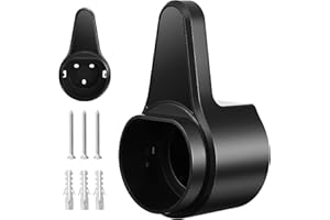 FNRIDS Support de Chargeur EV, Crochets de Chargeur de Voiture électrique Portable, Crochet en J, pour connecteur IEC 62196-2, ABS