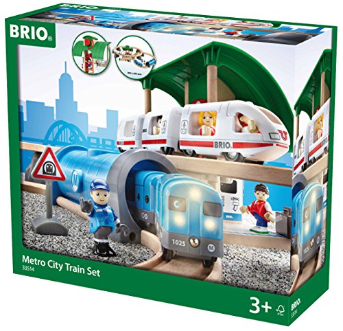 Imagen 10 de Brio 33514 - Juego de tren urbano de madera