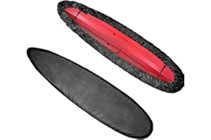 LICHENGTAI Cubierta de Almacenamiento para Kayak, Profesional Funda de Kayak para Protección UV Cubierta Kayak Impermeable Funda para Barcos para La Pesca, Barco, Kayak, Canoa, 3.5M