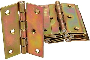 KOTARBAU® Möbelscharniere 80 x 60 mm 25 St. Gerollte Scharniere Alle Größen Tischband Türband Möbelband Verzinkt Türscharniere Scharnier Kistenband Schrankscharniere