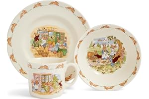 ROYAL DOULTON Bunnykins Child 3P Set Bowl/Plate/Mug
