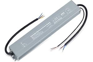VARICART LED Driver 12V Dimmable 200W, IP67 Waterproof LED Transformer AC 240V to 12V DC 16.6A, TRIAC & 0/1-10V Dimming, Constant Voltage Output Power Supply Adapter for Outdoor Garden LED Strip CCTV