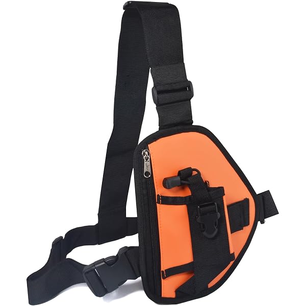 Sangle D’épaule Réfléchissante HYSHIKRA – Réglable 133-155 Cm, Large 70 Mm, Avec Clip Micro, Pour Radio Ou Appareil