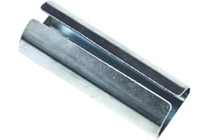 Gardinia Verbinder für Gardinenstangen mit Innenlauf I Ø 20 mm verzinkt, 13010