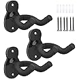 SeeWonder Wall Mount Guitar Hanger- 3 Pieces- tan