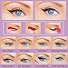 Jspoir Melodiz 4 pcs Quick Eyeliner Stickies Stickers Eye Makeup Tool STARTER SET