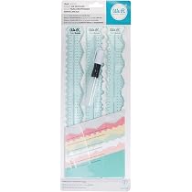 We R Memory Keepers - Lot De 3 Règles De Précision Pour Scrapbooking Et Loisirs Créatifs