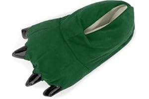 OCHENTA Chaussons Unisexe Animal Fantaisie Peluche Pantoufles Patte Cosplay