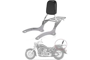 Oparcie Sissy Bar, PSLER Bagażnik, poduszka z oparciem pasażera, dla Yamaha V-Star Drag Star XVS1100 250