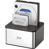 Juo JHD32 USB 3.0 &Ccedil;ift Yuvalı 2.5" ve 3.5" in&ccedil; SATA HDD SSD Offline Clone Docking Station Klon Fonksiyonlu Disk İstasyonu