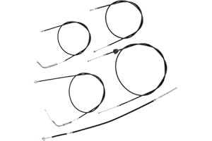 MOTOFLEX Simson SR4-1 SK Sparrow Bowden Cable Black