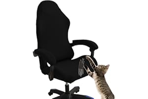 AHYBE Coprisedia Da Gaming Con Braccioli Fodera Per Sedia Da Ufficio Coprisedia Da Gioco Elasticizzata Sfoderabile E Lavabile, Copertura Per Sedia Da Gaming Per Sedia Da Computer Gioco ﻿(E)