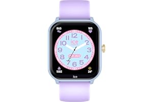 ICE-WATCH - ICE smart junior 2.0 Blue Light blue - Orologio connesso da bambino blu con cinturino in silicone azzurro - 022795 (1,75 inch)