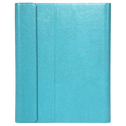 Besmall Ultra Slim Bluetooth Tastatur mit QWERTZ deutsches deutsches deutsches Tastaturlayout für iPad 2/3/4 Tastatur Schutz Hülle Tasche Keyboard Case(iPad 2/3/4,Blau)XLYP24E-OZ - 8