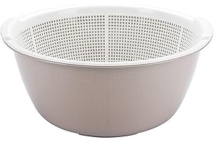 CHEOTIME Sitko Kuchenne, Zestaw Misek Durszlakowych Plastikowe Sitka I Durszlaki Do żywności Kosz Do Mycia Warzyw Owocowych Na Sitko Do Makaronu Ryżowego