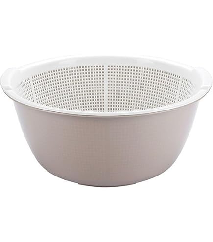 Colador Koziol PALSBY L - Plástico, 5 Litros, Color Blanco, Libre De BPA Y Melamina