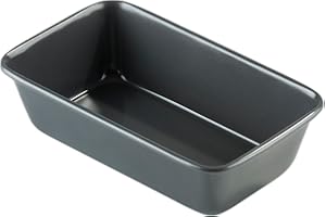 Prochef 2lb Loaf Pan/Tin, Premium Quality, Easy to Clean, with Teflon Innovations Silicone Non-Stick Coating.,Black