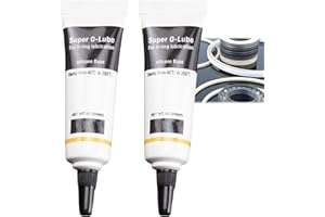ELIISKINN Silicone Grease for O-Rings & Plumbing – Waterproof Lubricant for Faucets, Valves & More. Ideal for Plumbers, DIYers & Home Maintenance. Long-Lasting, Non-Toxic & Safe for O-Rings - 2PCS