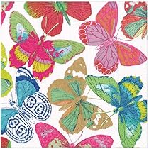 Tovaglioli Farfalla per Decoupage | Dipinto di Blu
