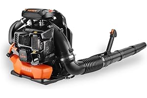 Fuxtec Souffleur de Feuilles à Dos Thermique Professionnel 2 Temps FX-LBP165T - Sac à Dos Confort 334 km/h 65,1 cm3 + 2,4kW - Réservoir 1,5L
