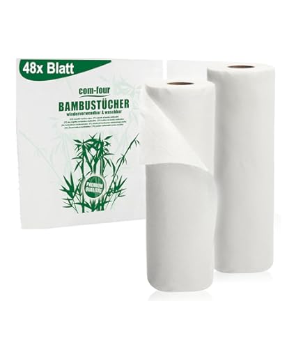 Asciugamani Di Carta Riutilizzabili Pinowu - 12 Pezzi In Cotone, 25x25 Cm, Lavabili - Foto 8