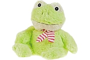 Pelucho - Peluche Bouillotte Grenouille - Made in France - Lavande et blé - Chaleur - Bien être - Douceur - Bouillotte sèche - Bouillotte Bébé - bouillotte micro-onde
