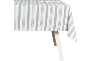 HOGARYS Juego Mantel mas Servilletas, Poliéster, Cuasec Beige, 150_x_150cm